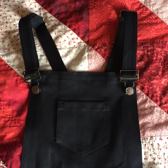 Black Denim Jumper XS - Picture 2 of 4